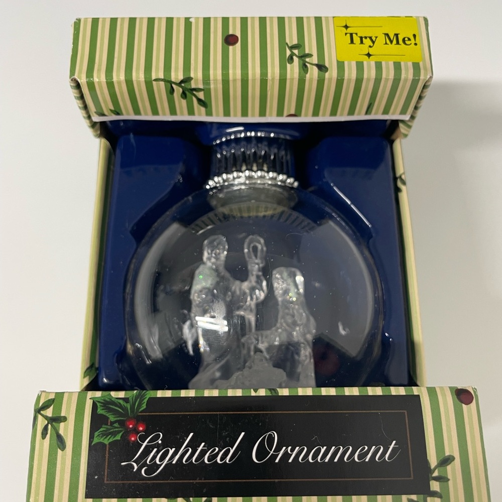 Color-Changing LED Lights Lighted Ornament - Picture 3 of 11